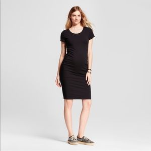 Black maternity dress